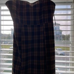 Black and yellow dress